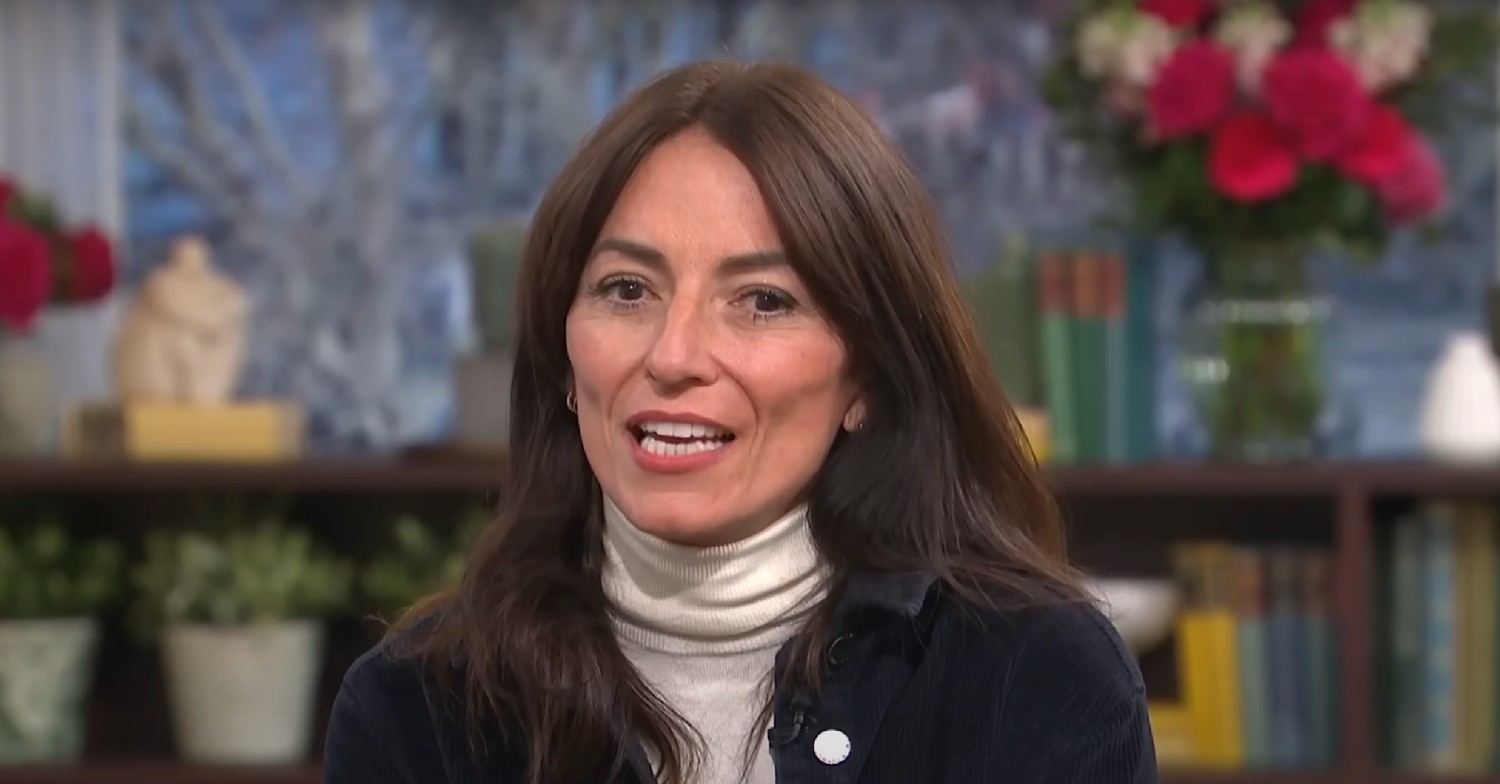 Davina McCall speaking on This Morning