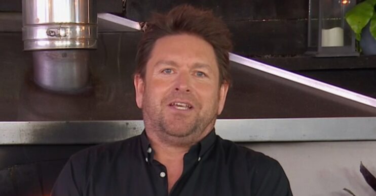 James Martin speaking on Saturday Morning