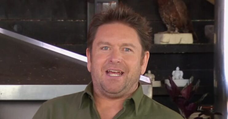 James Martin looking at the camera