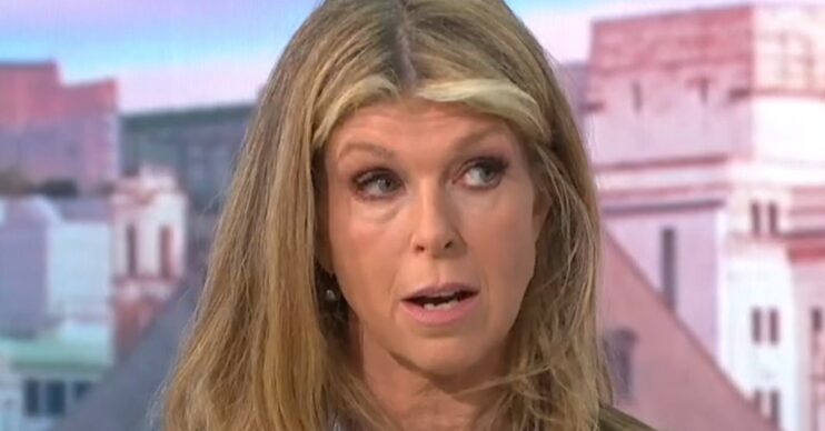 Kate Garraway talking on GMB