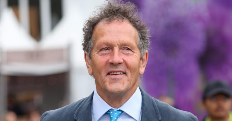 Monty Don smirking