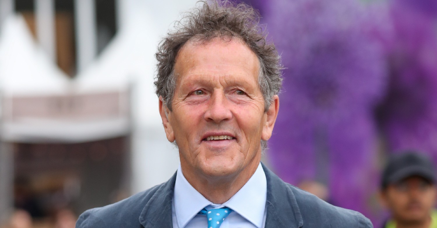 Monty Don smirking
