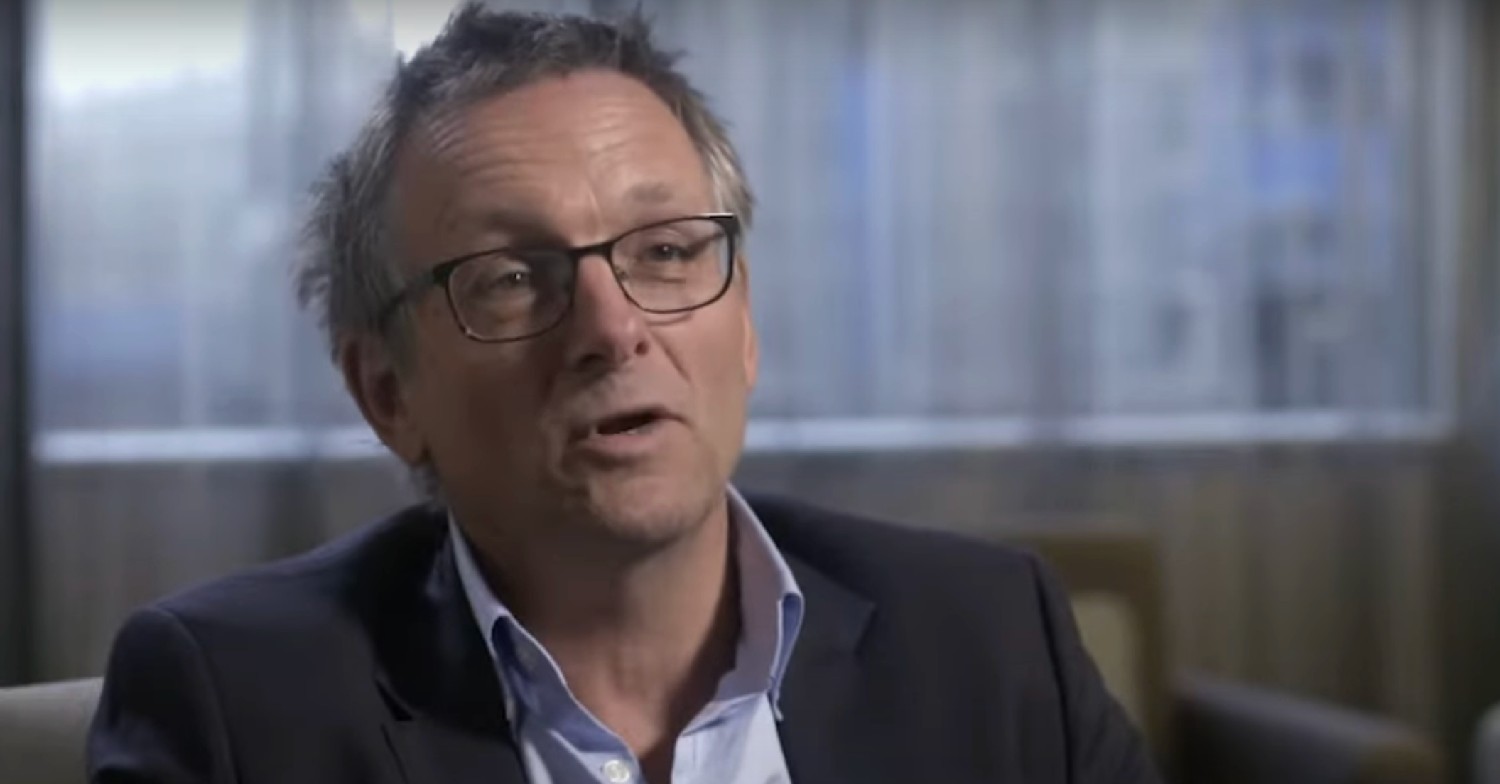 Michael Mosley speaking to camera