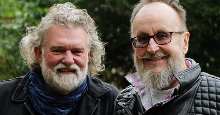 Si King smiling alongside Dave Myers