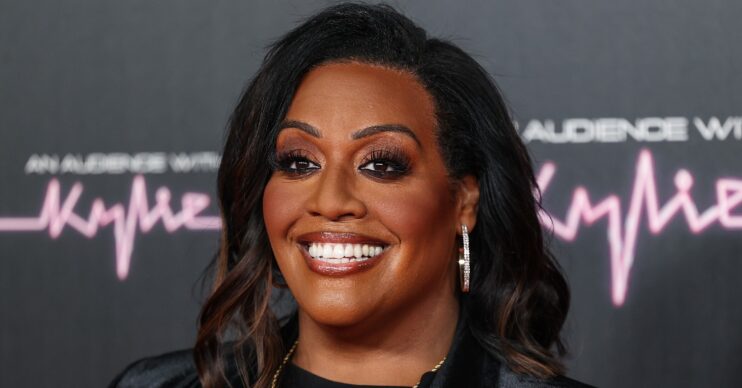 Alison Hammond smiling at event