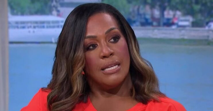 Alison Hammond speaks on This Morning today