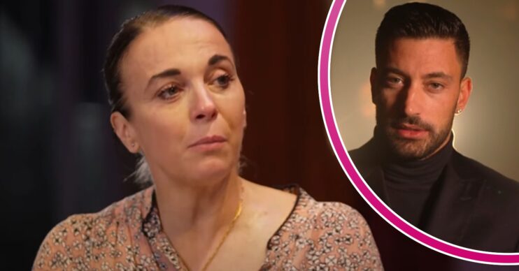 Amanda Abbington in Channel 4 interview and Giovanni Pernice on Strictly