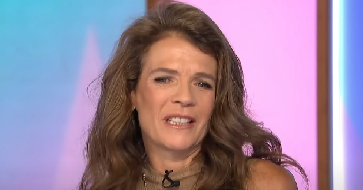Annabel Croft speaking on Loose Women