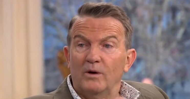 Bradley Walsh speaking on This Morning