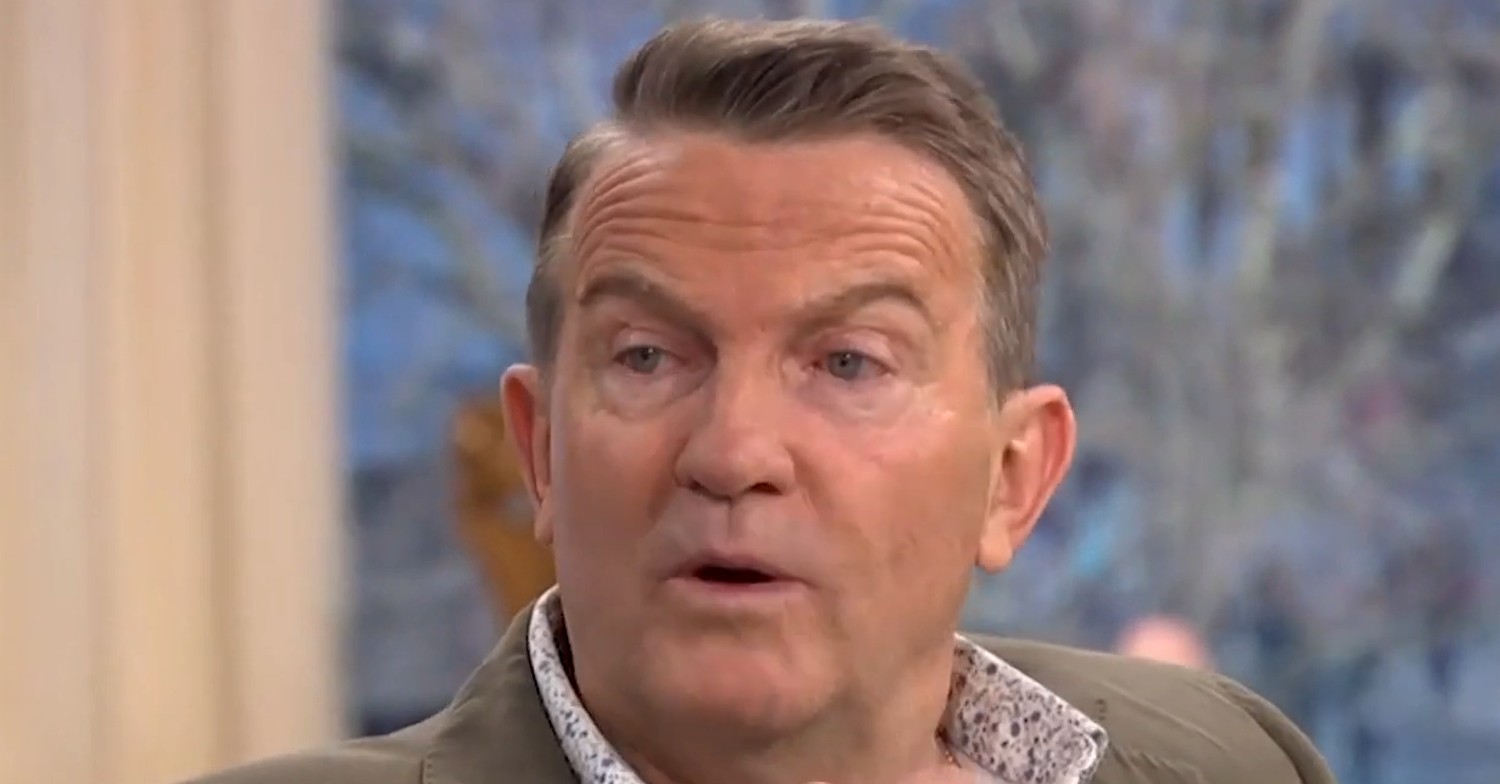 Bradley Walsh speaking on This Morning