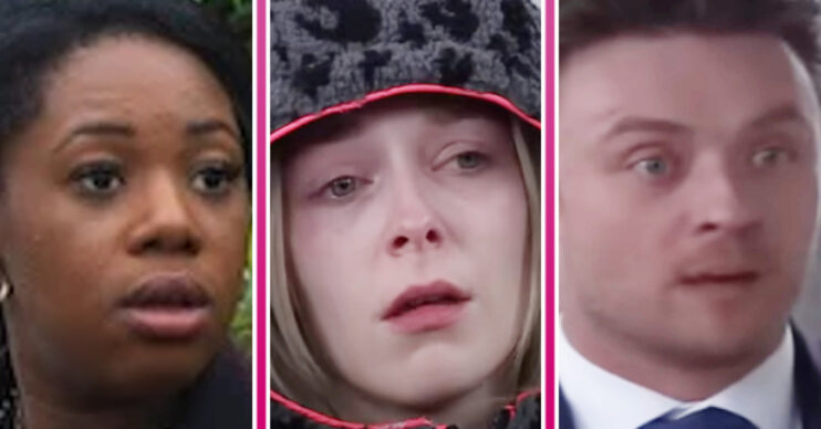 Coronation Street's Dee-Dee, Lauren, Joel