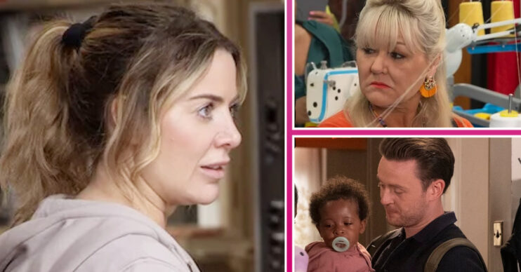 Coronation Street's Abi, Beth, Joel and Maeve