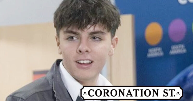 Coronation Street's Mason, the Coronation Street logo