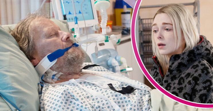 Coronation Street's Roy is in hospital, and in a bubble is Lauren