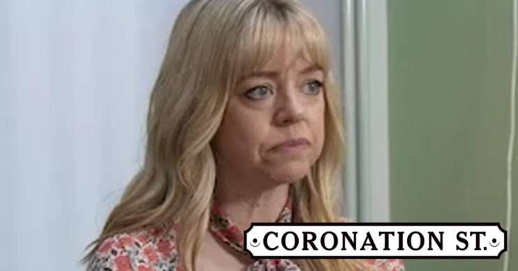 Coronation Street's Toyah, the Coronation Street logo