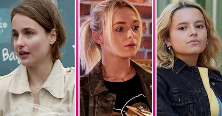 Coronation Street's Alina, Lauren and Betsy