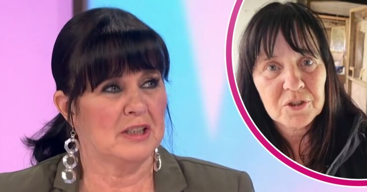 Coleen Nolan on Loose Women and inset on her farm