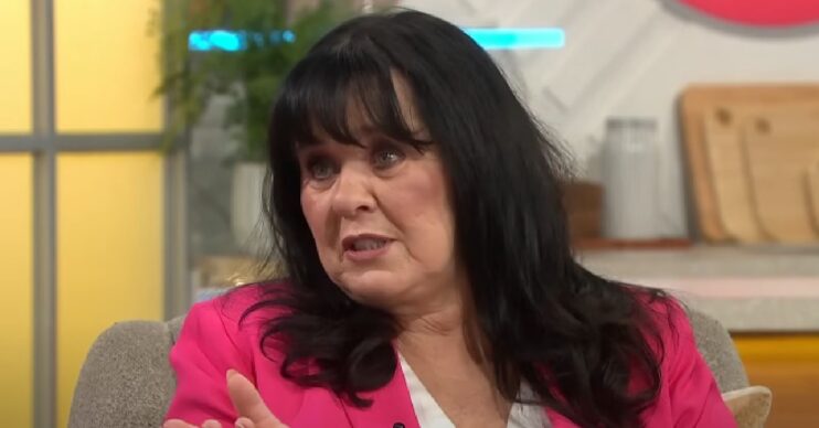 Coleen Nolan speaking on Lorraine
