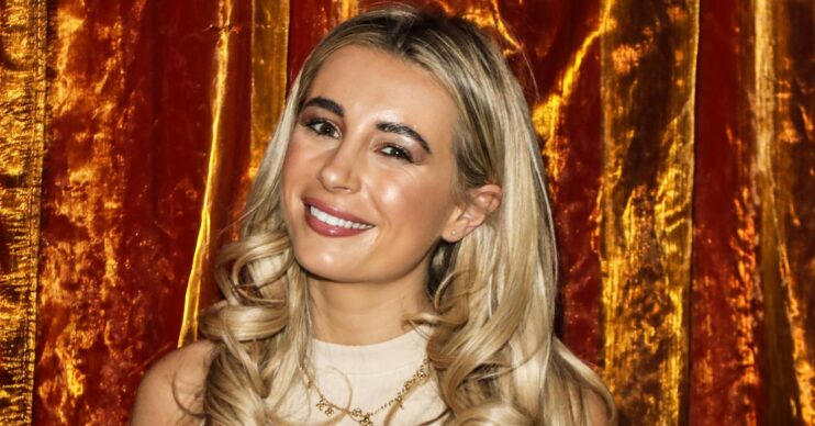 Dani Dyer smiles