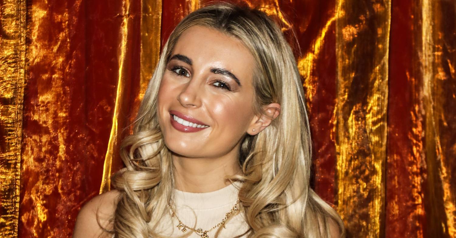 Dani Dyer smiles