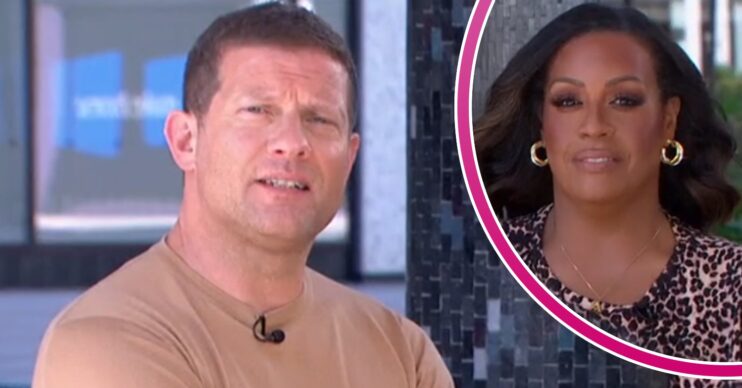 Dermot O'Leary and Alison Hammond on This Morning in ED composite
