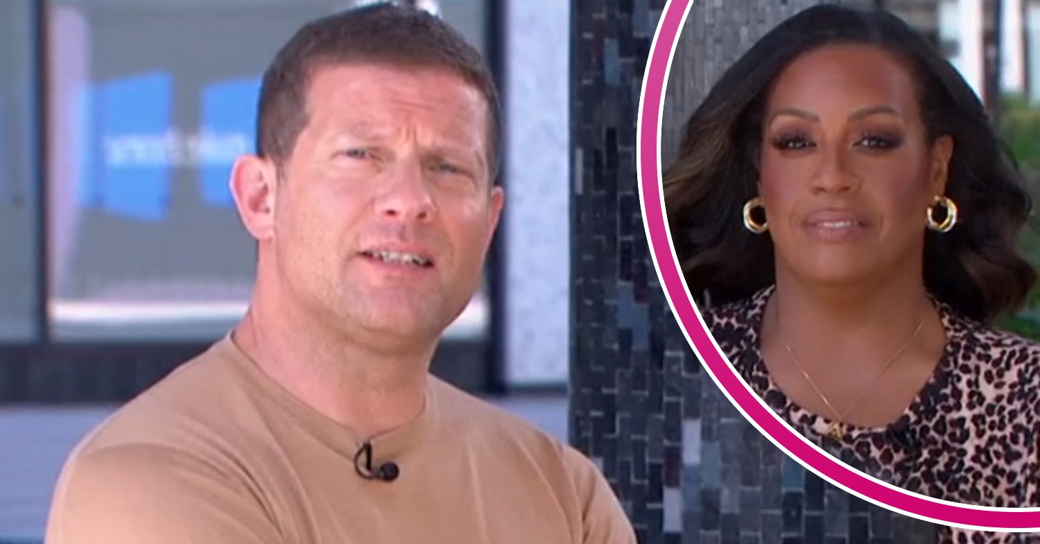 Dermot O'Leary and Alison Hammond on This Morning in ED composite