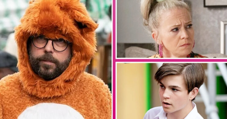 EastEnders' Reiss, Linda, and Tommy