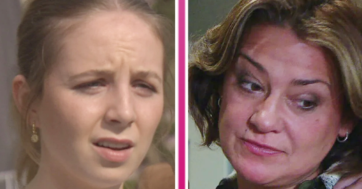 Emmerdale's Belle and Moira