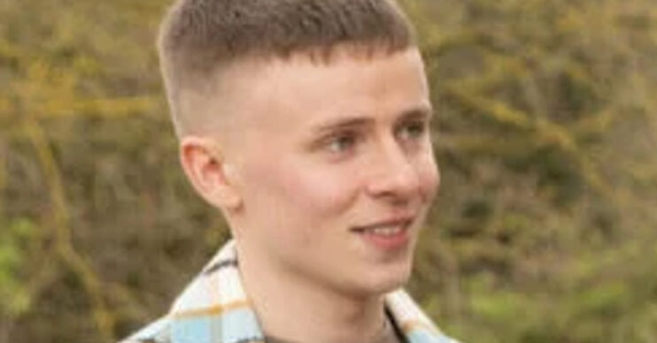 Emmerdale's Samson is smirking