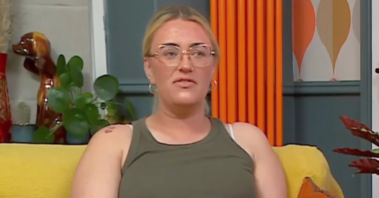 Ellie Warner on Gogglebox