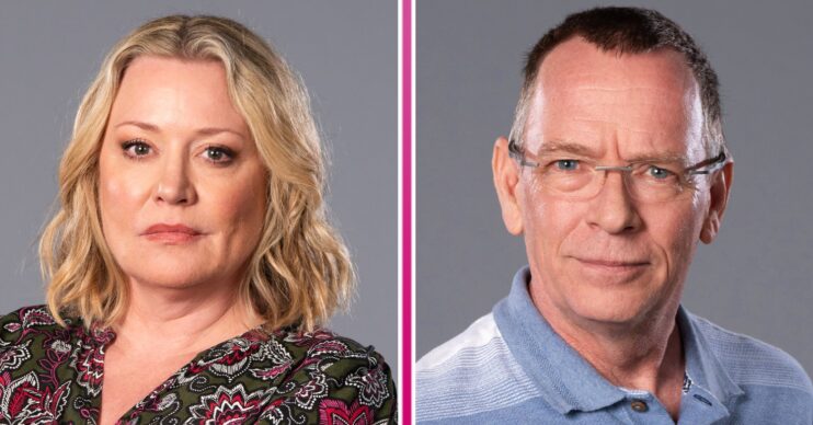 EastEnders comp image: Jane and Ian (Credit: BBC/Comp ED!)
