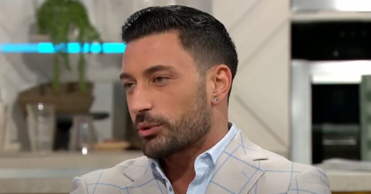 Giovanni Pernice speaking on Lorraine
