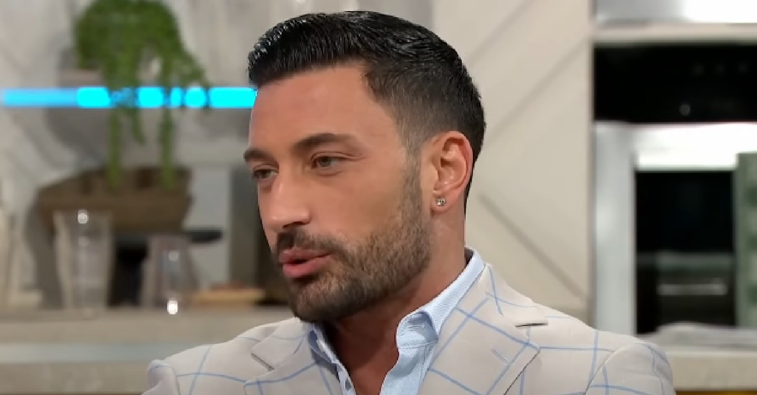 Giovanni Pernice speaking on Lorraine