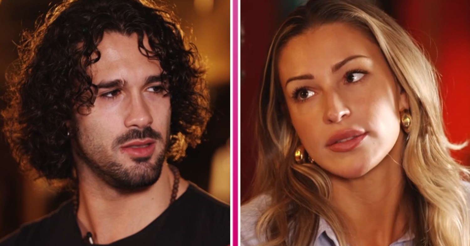 ED composite of Graziano Di Prima and Zara McDermott during Strictly training