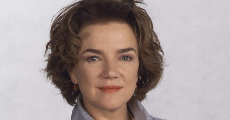 Neighbours star Janet Andrewartha smiling