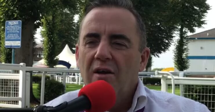 BBC racing star John Hunt speaking on podcast