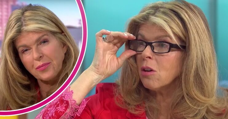 Kate Garraway eyes look 'sore' on GMB today, she puts on specs