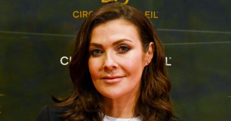 Kym Marsh smiling at event