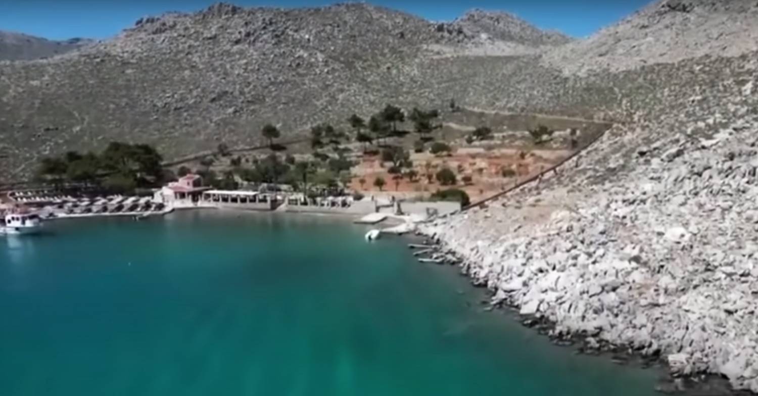 Michael Mosley was holidaying on Symi