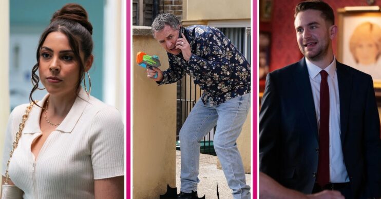 EastEnders' Priya, Alfie, Callum