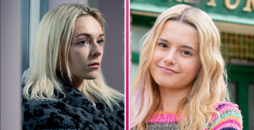 Lauren Bolton and Betsy Swain in Coronation Street