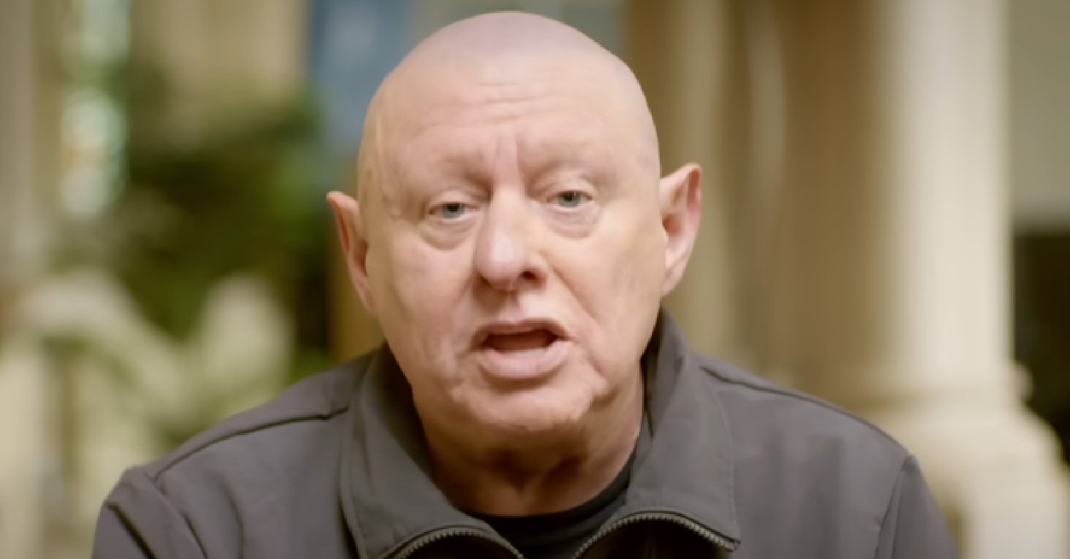 Shaun Ryder speaking on Channel 4 show Celebrity Send Off