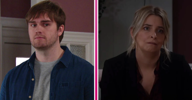 Tom King and Charity Dingle in Emmerdale
