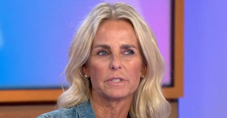 Ulrika Jonsson speaking on Loose Women