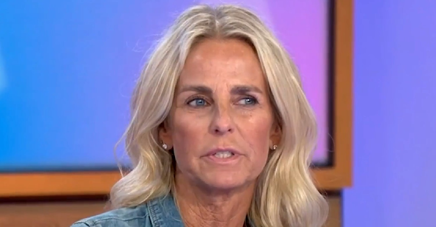 Ulrika Jonsson speaking on Loose Women