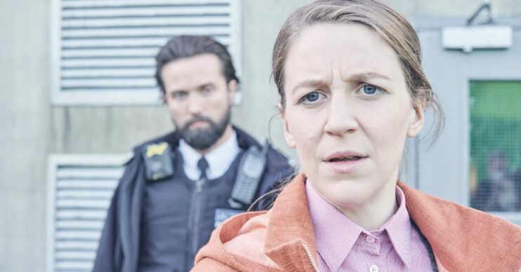 Emmett J. Scanlan and Gemma Whelan in The Tower