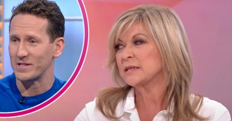 Claire King and Brendan Cole