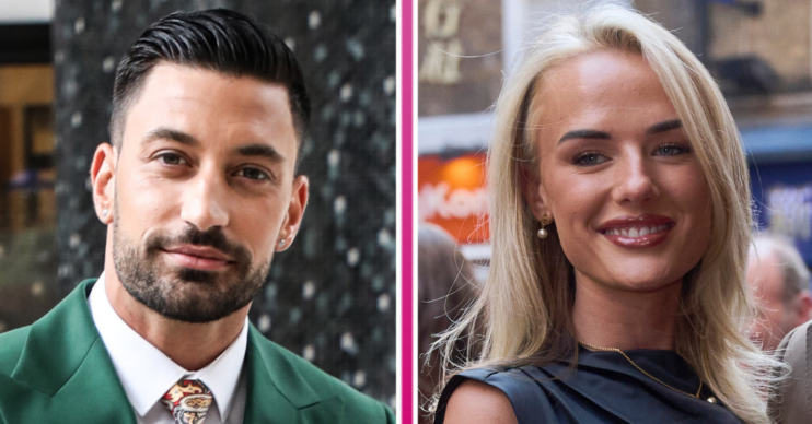 Giovanni Pernice and former girlfriend Molly Brown