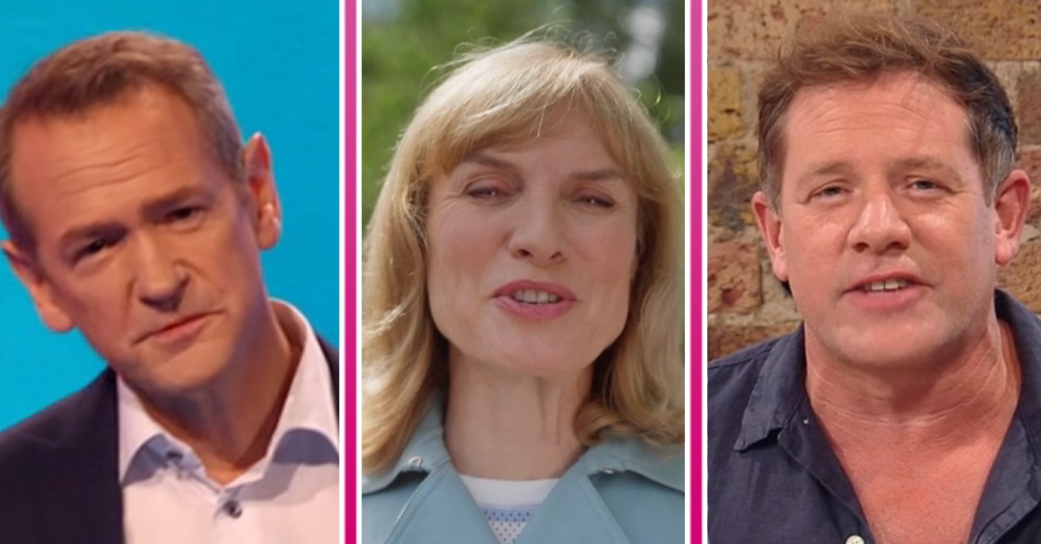 Alexander Armstrong hosting Pointless / Fiona Bruce hosting Antiques Roadshow / Matt Tebbutt hosting Saturday Kitchen