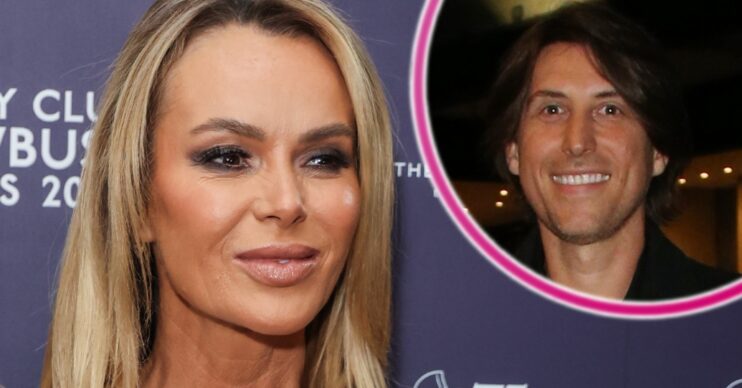 Amanda Holden and Chris Hughes